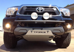 N-Fab Light Bar 12-15 Toyota Tacoma - Gloss Black - Light Tabs w/o License Plate Tabs