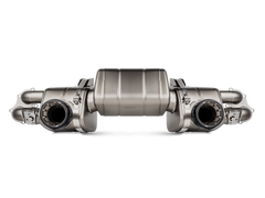 Akrapovic 2020+ Porsche Cayman GT4 (718) Slip-On Race Line (Titanium) (Req Tips / Option 2)