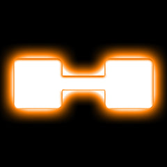 ORACLE Lighting Universal Illuminated LED Letter Badges - Matte White Surface Finish - H