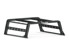 Road Armor Universal 6-1/2ft Beds TRECK Adj Bed Rack w/Strap/Rails - Tex Blk (w/o Brackets)