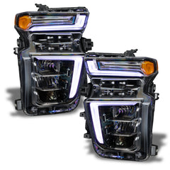 Oracle 20-21 Chevy Silv HD 2500/3500 RGB+W Headlight DRL Upgrade Kit - ColorSHIFT w/ BC1 Controller