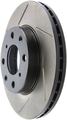 StopTech Power Slot 93-00 Honda Civic DX w/ Rr Drum Brakes Front Right Rotor