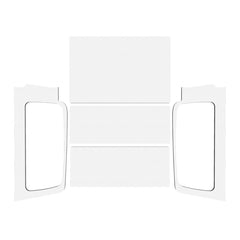 DEI 04-06 Jeep Wrangler LJ Unliminted Headliner Complete Kit - White