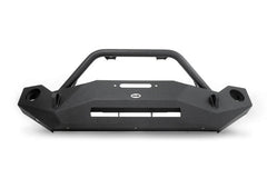 DV8 Offroad 07-18 Wrangler JK FS-19 Mid Length Steel Front Bumper w/ Fog Lights