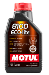 Motul 1L Synthetic Engine Oil 8100 5W30 ECO-LITE