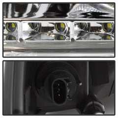 xTune Dodge Ram 2009-2014 Halo LED Projector Headlights - Chrome PRO-JH-DR09-CFB-C