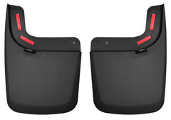 Husky Liners 17 Ford F-250 Super Duty / F-350 Super Duty Rear Mud Guards (w/ Flares) Black