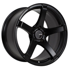 Enkei Kojin 18x8 32mm Offset 5x120 Bolt Pattern 72.6mm Bore Black Wheel Matte Black