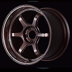 Advan R6 18x9.5 +45 5-114.3 Racing Copper Bronze Wheel