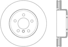 StopTech Sport 14-15 BMW 435i Rear Left Slotted Brake Rotor