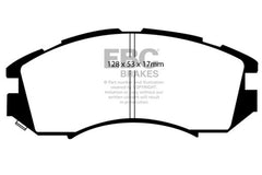 EBC 92-96 Subaru Impreza 1.8 (2WD) (13in Wheels) Redstuff Front Brake Pads