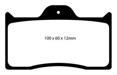EBC Brakes Yellowstuff Performance Brake Pads