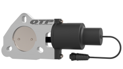 QTP 2.5in Bolt-On QTEC Electric Cutout Valve - Single