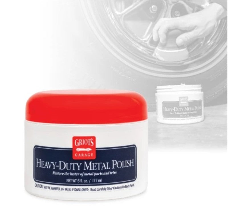 Griots Garage Heavy-Duty Metal Polish - 6oz - Single