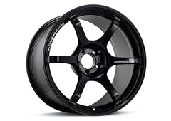 Advan RG-4 18x8 +47 5-100 Semi Gloss Black Wheel