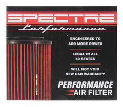 Spectre 2009 Saab 9-7x 5.3/6.0L V8 F/I Replacement Round Air Filter