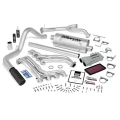 Banks Power 96-97 Ford 460 Ext/Crew Auto PowerPack System - SS Single Exhaust w/ Black Tip