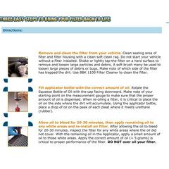 BBK BBK Cold Air Filter Restore Cleaner And Re-Oil Kit