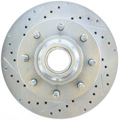 Stoptech 94-98 Dodge Ram 2500 Drilled/Slotted Rotor Front