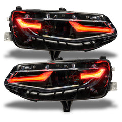 Oracle 19-21 Chevy Camaro LS/LT RGB+A Headlight DRL Upgrade Kit - ColorSHIFT w/o Controller