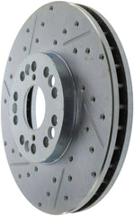 StopTech 01-05 Lexus IS300 / 02-10 Lexus SC430 Sport Slotted & Drilled Front Right Rotor