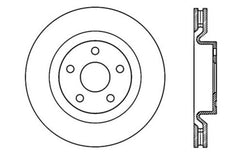 StopTech 08-09 Pontiac G8 Slotted & Drilled Front Left Rotor