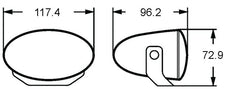 Hella FF50 Series H7 12V/55W Halogen Fog Lamp Kit