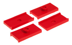 Prothane 62-74 MG Midget Leaf Spring Pad Kit - Red