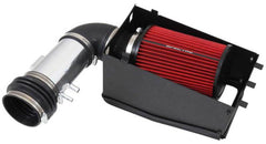 Spectre 11-14 Ford Edge V6-3.5/3.7L F/I Air Intake Kit - Polished w/Red Filter