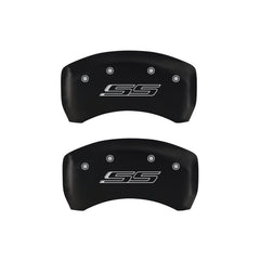 MGP 4 Caliper Covers Engraved Front & Rear Gen 5/SS Red finish silver ch