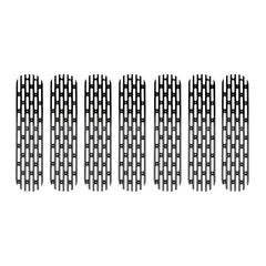 DV8 Offroad 2007-2018 Jeep JK Black Grille Inserts