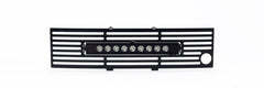 Putco 11-14 Ford F-150 EcoBoost SS Blk Bar Bumper Grille Insert w/ 10in Luminix Light Bar