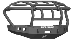 Road Armor 17-20 Ford F-250 Stealth Front Winch Bumper w/Intimidator Guard - Tex Blk