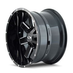 ION Type 141 18x9 / 8x165.1 BP / 18mm Offset / 125.2mm Hub Gloss Black Milled Wheel