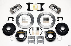 Wilwood Narrow Superlite 4R Rear P-Brk Kit 12.88in Polished Big Ford New Style 2.36in Offset