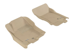 3D MAXpider 2005-2015 Nissan Pathfinder/Xterra Kagu 1st Row Floormat - Tan
