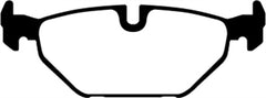 EBC 99-01 Saab 9-5 2.3 Turbo (Aero) Greenstuff Rear Brake Pads