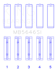 King Toyota 1AZFE/2AZFE Main Bearing Set