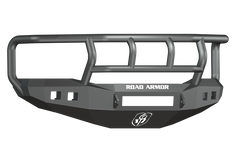 Road Armor 06-09 Dodge 2500 Stealth Front Bumper w/Titan II Guard - Tex Blk