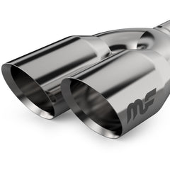 MagnaFlow CB SS 2.5/3in Dual Straight DS Rear Ext 3in Tip 12-15 BMW 328i /428i 2.0L Coupe Sedan