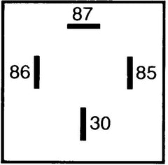 Hella Relay Mini Iso 4 Pole 12V Spst