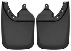 Husky Liners 2016 Toyota Tacoma w/ OE Fender Flares Custom Molded Rear Mud Guards - Black