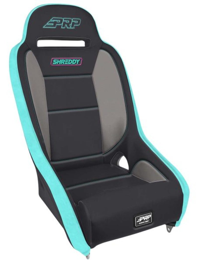 PRP Shreddy Comp Elite Suspension Seat - Grey/Teal