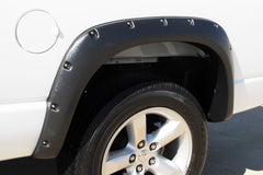 Lund 02-08 Dodge Ram 1500 RX-Rivet Style Textured Elite Series Fender Flares - Black (2 Pc.)