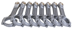 Eagle Chevrolet Small Block 5140 I-Beam Connecting Rod 6.250in w/ 3/8in ARP 8740 (Set of 8)