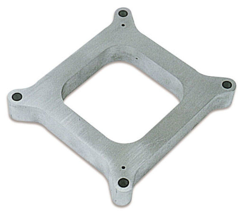 Moroso 4150/4160 Carburetor Spacer - Open Plenum - 1in - Billet Aluminum