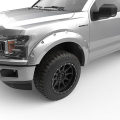EGR 15+ Ford F150 Bolt-On Look Color Match Fender Flares - Set - Ingot Silver