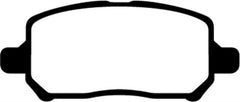 EBC 05-10 Chevrolet Cobalt 2.2 4 Lug Redstuff Front Brake Pads