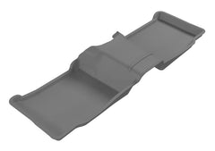 3D MAXpider 2011-2019 Ford Explorer Kagu 2nd Row Floormats - Gray
