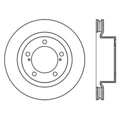 StopTech Slotted Sport Brake Rotor
